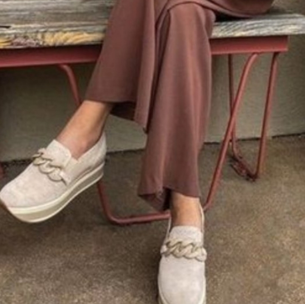 Dolce Vita Cream Platform Sneakers